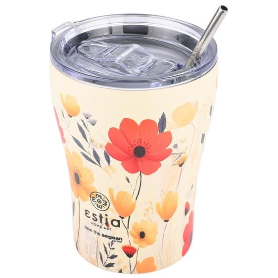 Estia Θερμός Coffee Mug Save The Aegean 350Ml Summer Reverie