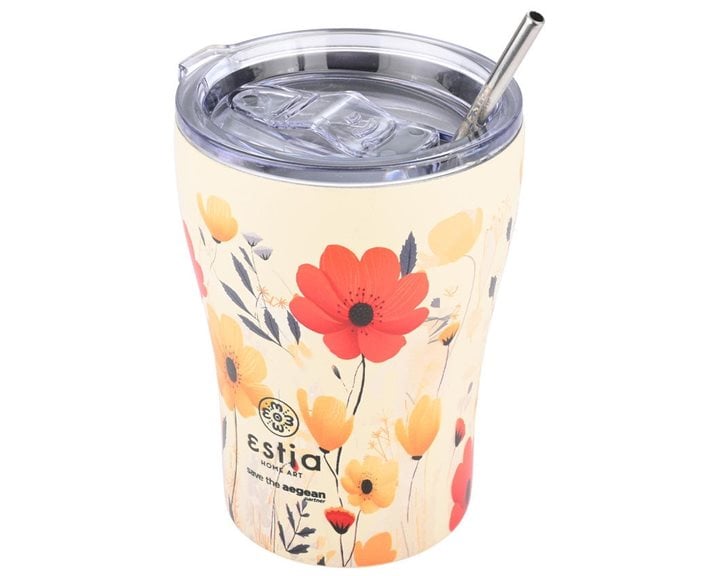 Estia Θερμός Coffee Mug Save The Aegean 350Ml Summer Reverie
