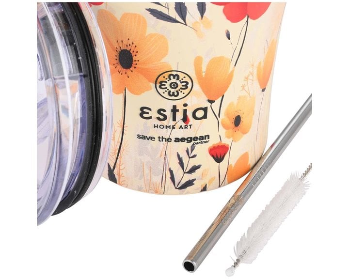 Estia Θερμός Coffee Mug Save The Aegean 350Ml Summer Reverie