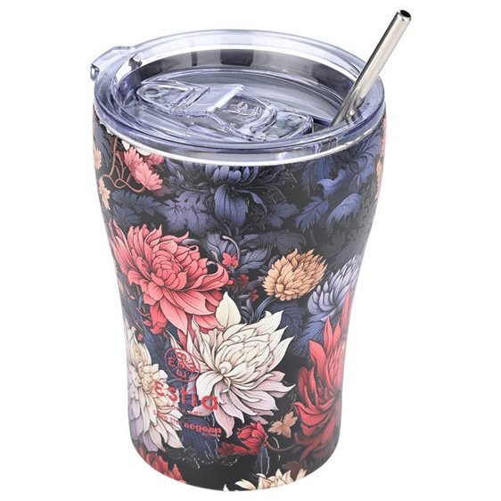 Estia Θερμός Coffee Mug Save The Aegean 350Ml Midnight Blossom