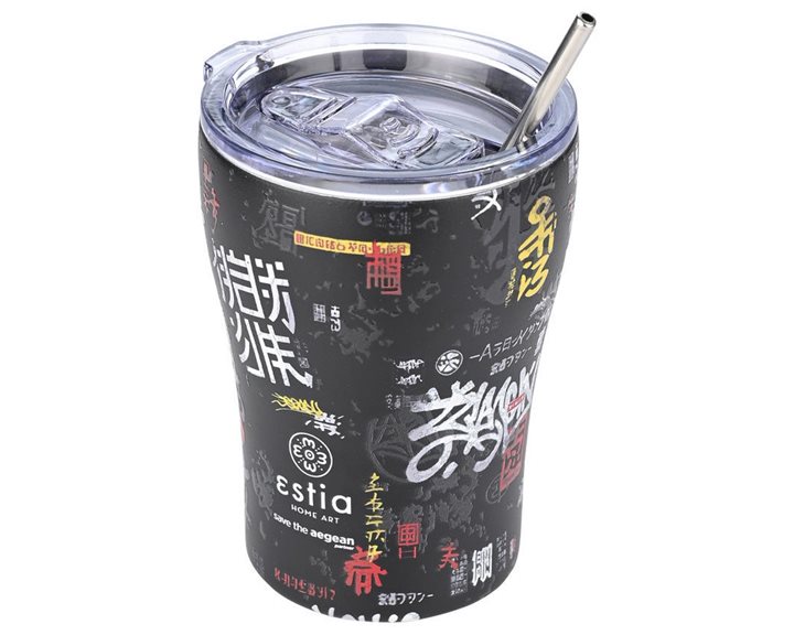 Estia Θερμός Coffee Mug Save The Aegean 350Ml Tokyo Underground