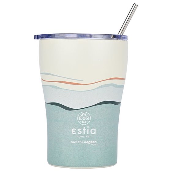 Estia Θερμός Coffee Mug Save The Aegean 350Ml Ecozen Horizon