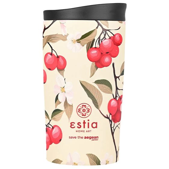 Estia Ποτήρι Θερμός 350ml Save The Aegean Travel Mug Sakura Whisper
