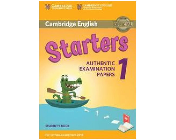 Cambridge English Starters 1 For Revised Exam From 2018 Student S Book