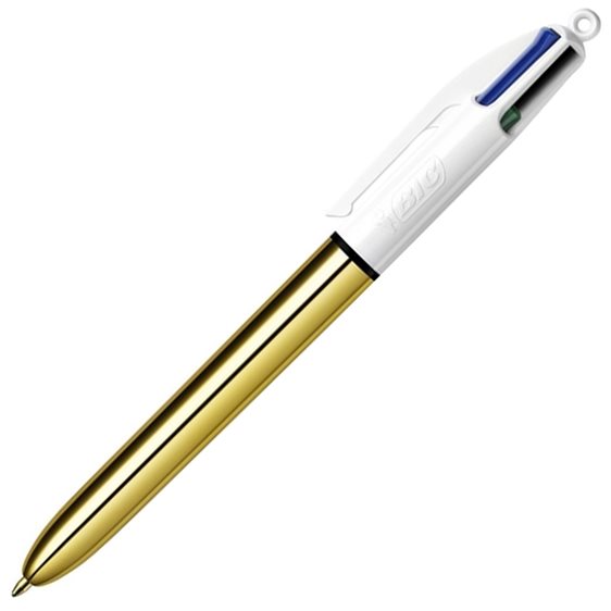 Στυλό Bic 4Colour Shine Gold 1.0mm