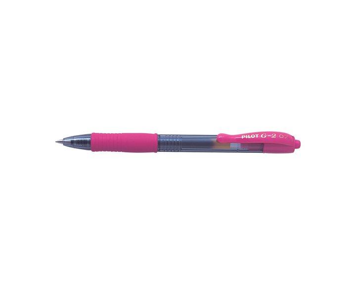 Pilot Στυλό G-2 0.7mm Ροζ