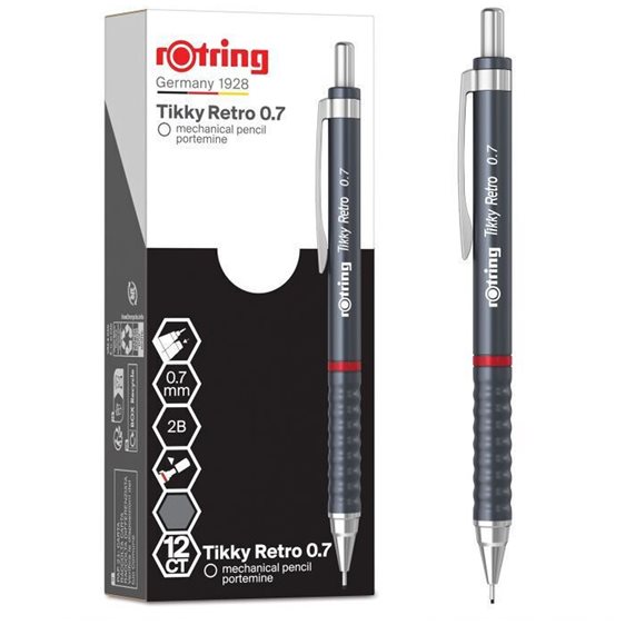 Μολύβι Μηχανικό Rotring Retro 0.7mm Grey