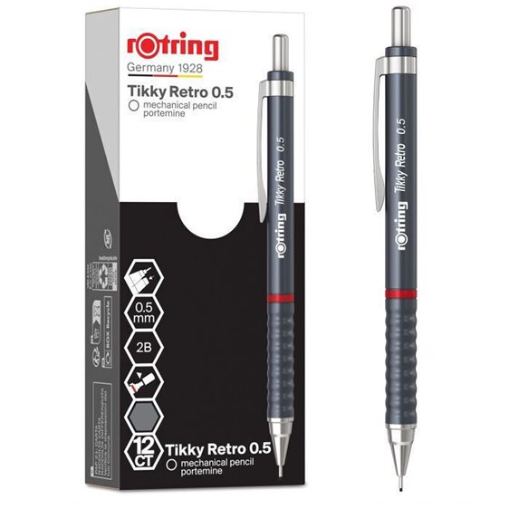 Μολύβι Μηχανικό Rotring Retro 0.5mm Grey