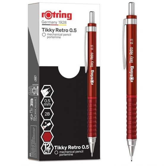 Μολύβι Μηχανικό Rotring Retro 0.5mm Red