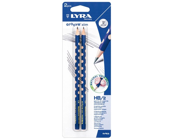 Μολύβι Lyra Groove Graphite ΣΕΤ 2ΤΕΜ