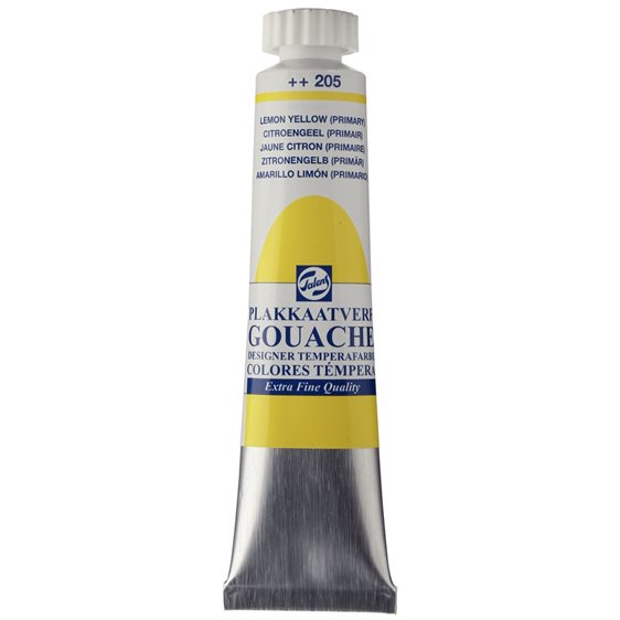 ΤΕΜΠΕΡΑ TALENS NO 205 20ml LEMON YELLOW (PRIMARY)