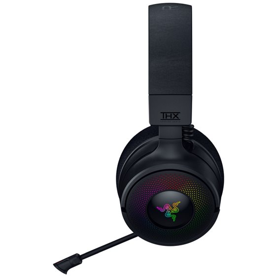 Razer KRAKEN V4 - Wireless 7.1 RGB Gaming Headset - BT/2.4GHz/USB - Haptic Feedback - PC/PS5/PS4