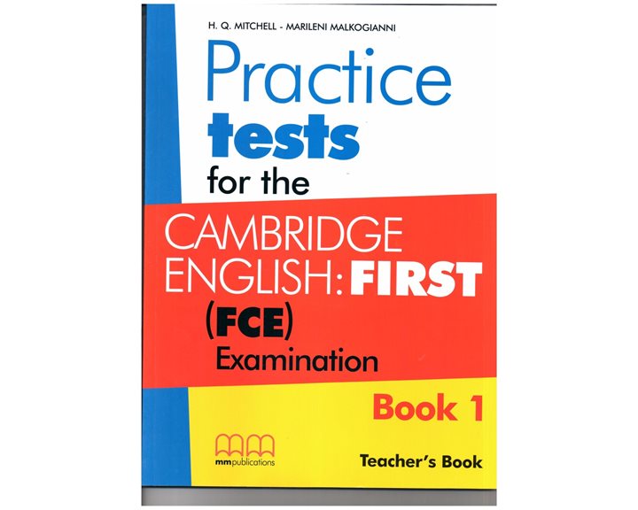 CAMBRIDGE ENGLISH FIRST PRACTICE TESTS 1 TCHRS