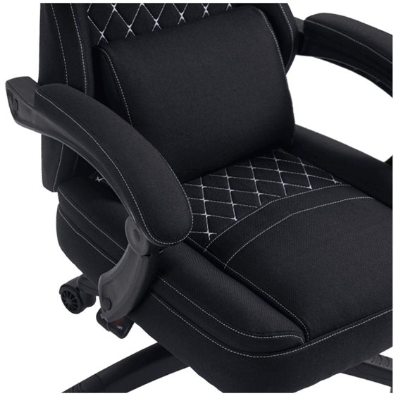 WHITE SHARK GAMING CHAIR AUSTIN BLACK