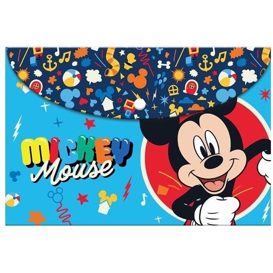 Φάκελος με Κουμπί Α4 MICKEY