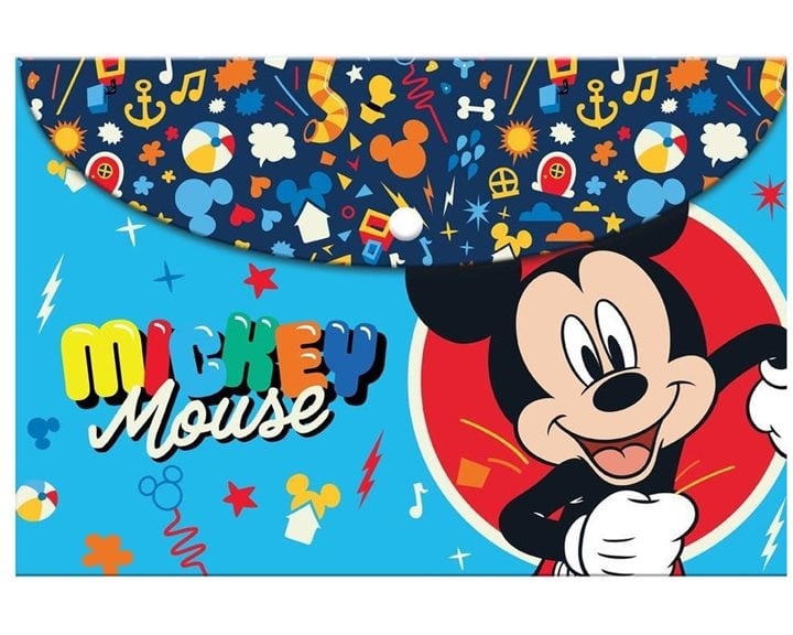 Φάκελος με Κουμπί Α4 MICKEY