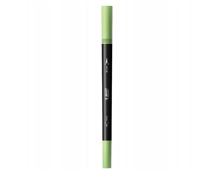 Bic Μαρκαδόροι Ζωγραφικής Intensity Dual Pastel Πράσινος