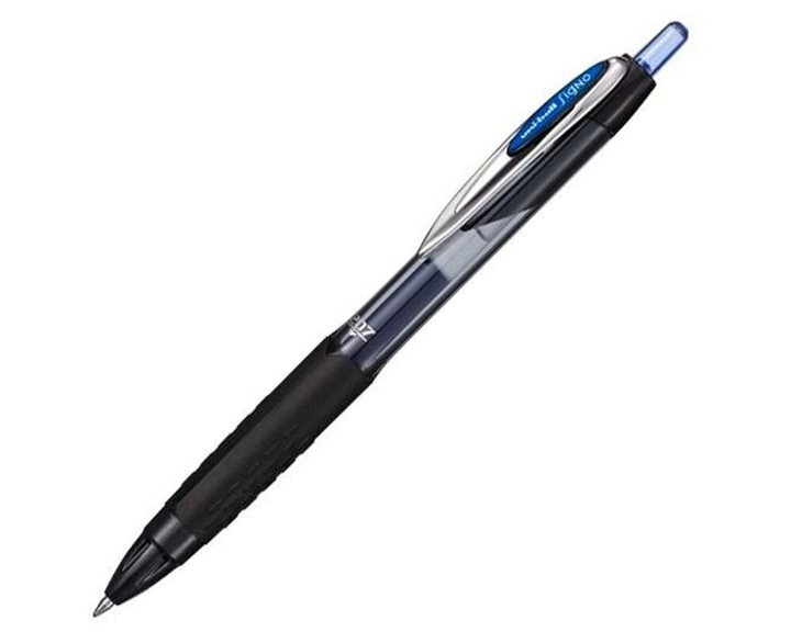 Στυλό Uni-Ball Signo 0.7mm UMN-207E Μπλε Ζελέ Οικολογικό