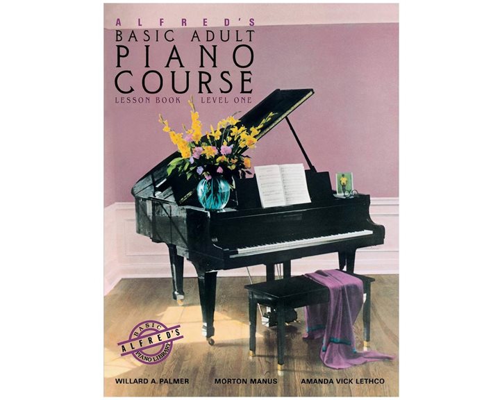 ALFRED'S BASIC ADULT PIANO COURSE LESSON BOOK LEVEL ONE