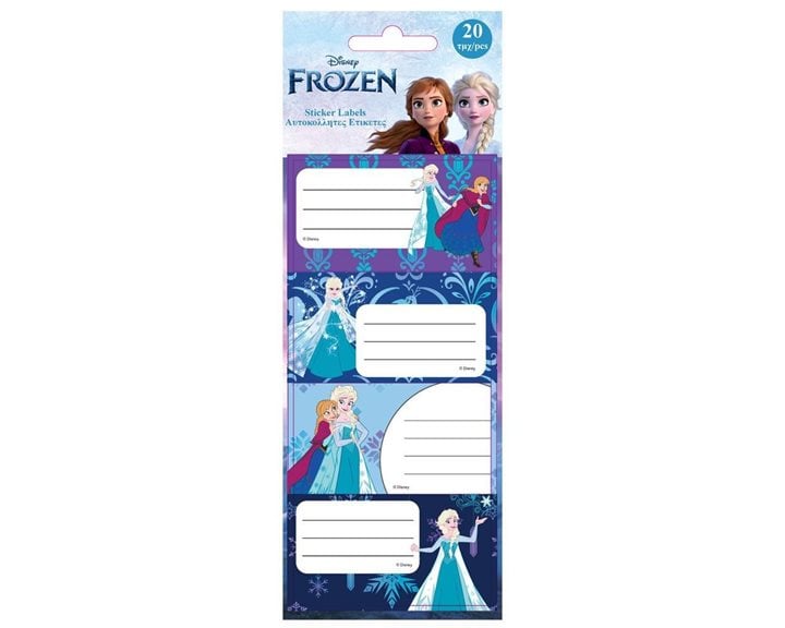 Αυτοκόλλητες Ετικέτες 20τμχ. 5φ Frozen 000564557