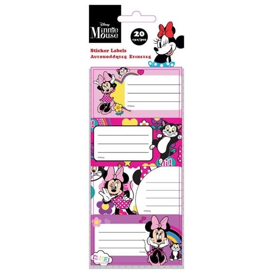 Αυτοκόλλητες Ετικέτες 20τμχ. 5φ Minnie 000564558