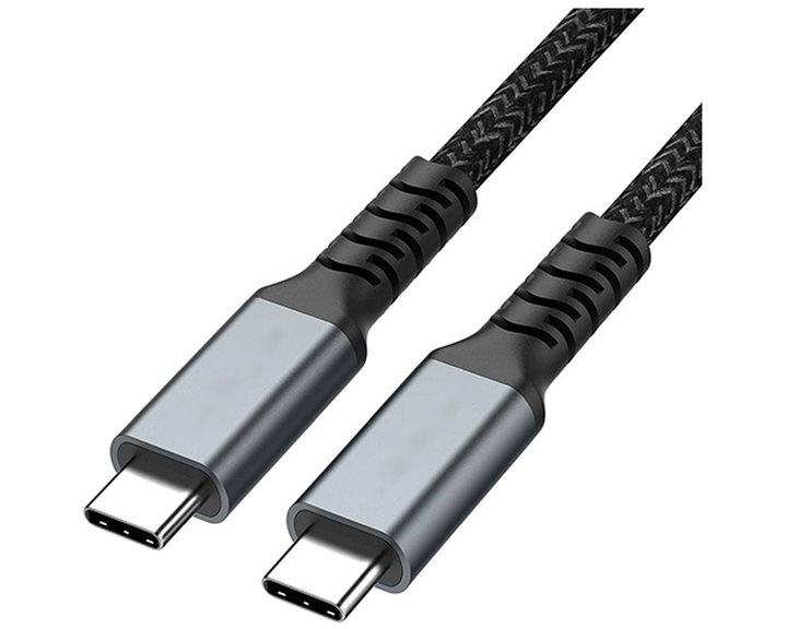 CABLEXPERT PREMIUM USB 3.2 Gen. 2x2 TYPE-C CHARGING & DATA CABLE 20 Gbps 100W 1.5 M