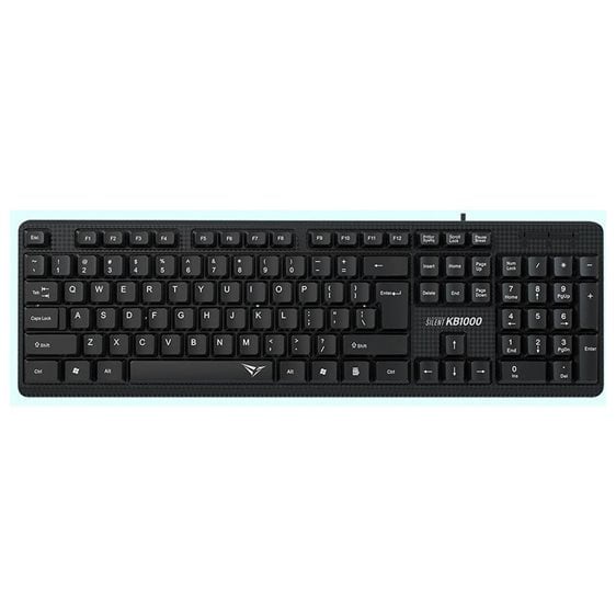 ALCATROZ SILENT KEYBOARD KB1000 BLACK