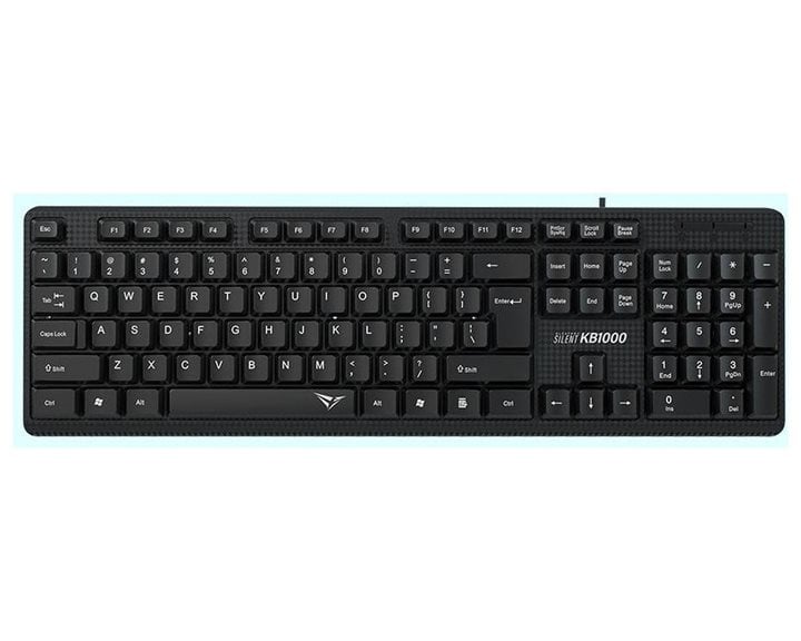 ALCATROZ SILENT KEYBOARD KB1000 BLACK