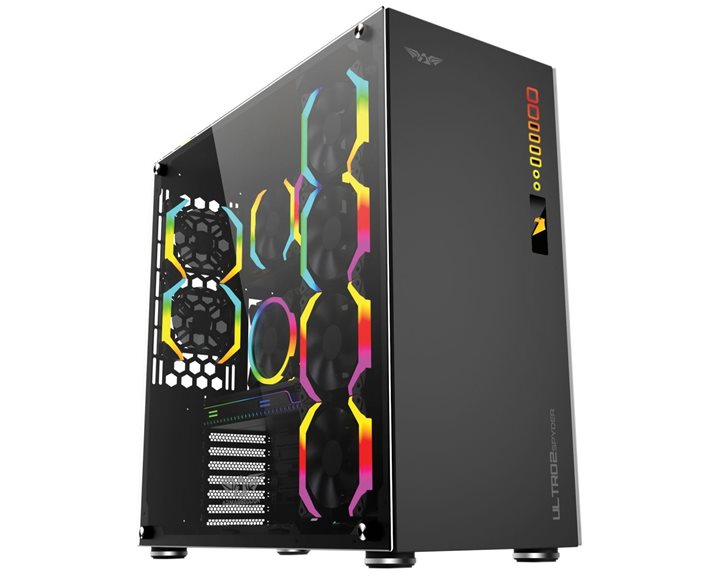 ARMAGGEDDON FULL ATX GAMING PC CASE ULTRO 2 SPYDER