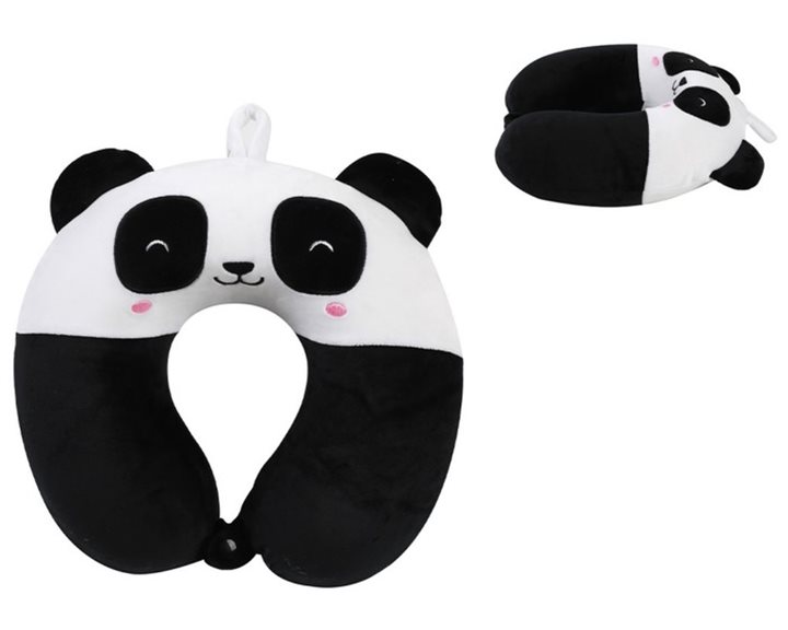 Μαξιλαράκι Ταξιδίου Λαιμού XL2184J Panda 30x30x10cm