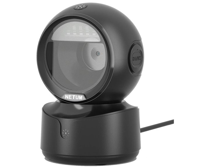 NETUM OMNIDIRECTIONAL HANDS-FREE DESKTOP BARCODE SCANNER
