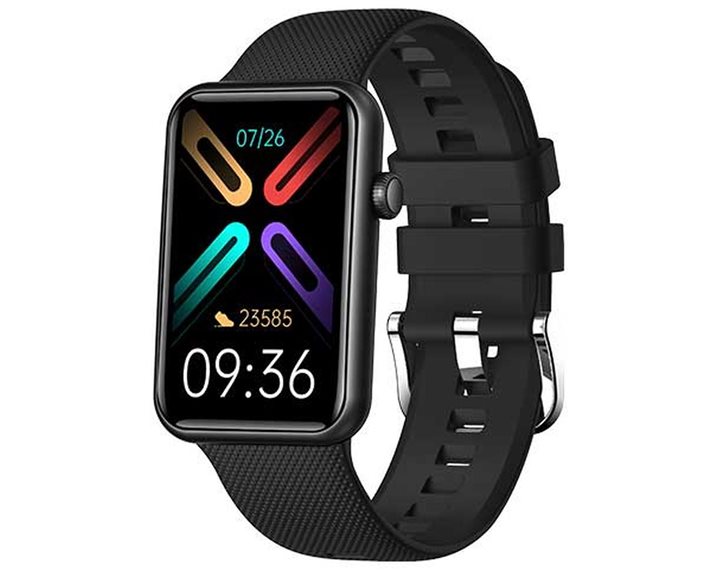 LAMTECH SMART WATCH BT5.1 WITH SPORT TRACKING TOTAL BLACK