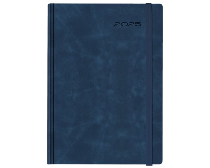 Ημερολόγιο Ημερ.14.5x20.5 Avenue Chia Elastic Μπλε