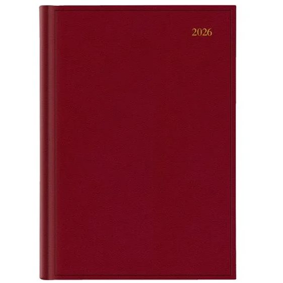Ημερολόγιο Ημερ. 17.2x24 Paros Classic Μπορντω Gold
