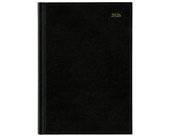 Ημερολόγιο Εβδ19.7X28.5 Paros Classic Μαυρο  Gold