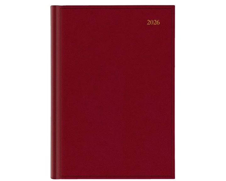 Ημερολόγιο Εβδ19.7X28.5 Paros Classic Μπορντω  Gold