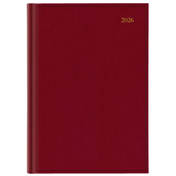 Ημερολόγιο Ημερ. 14.5x20.5 Paros Classic Gold Μπορντω