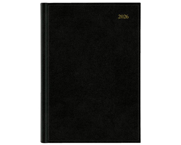 Ημερολόγιο Ημερ. 14.5x20.5 Paros Classic Gold Μαυρο
