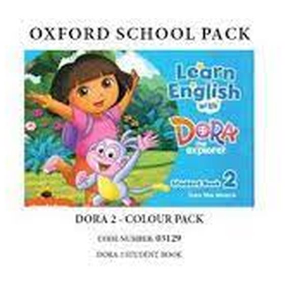 LEARN ENGLISH WITH DORA 2 COLOUR PACK - 03129