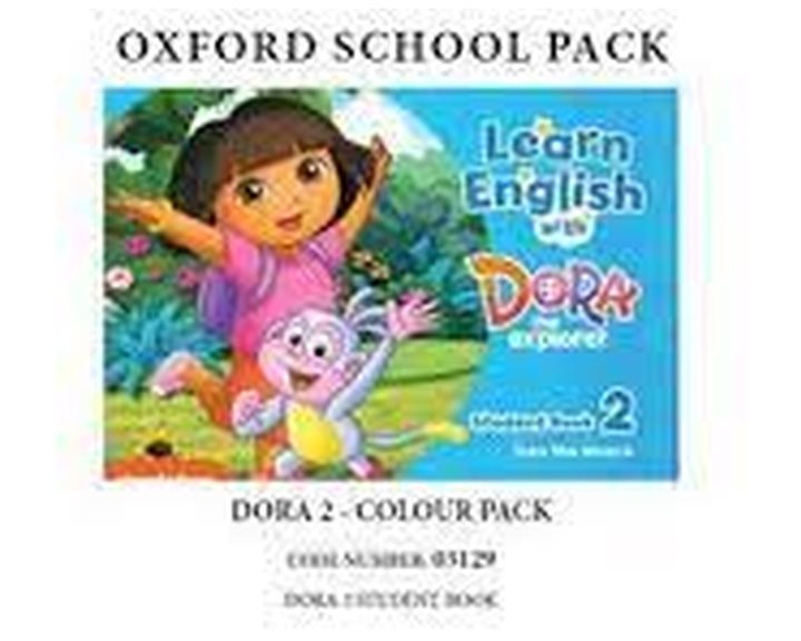 LEARN ENGLISH WITH DORA 2 COLOUR PACK - 03129