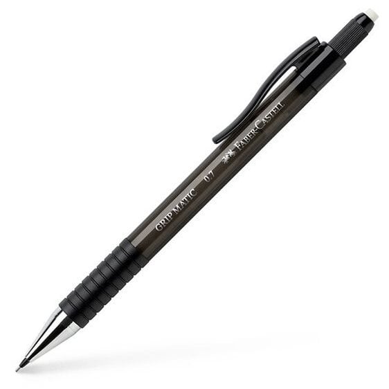 Μολύβι Μηχανικό Faber Castell Grip Matic 0.7mm Μαύρο