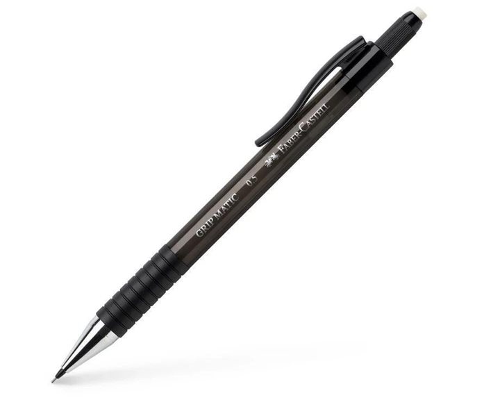Μολύβι Μηχανικό Faber Castell Grip Matic 0.5mm Μαύρο 137599