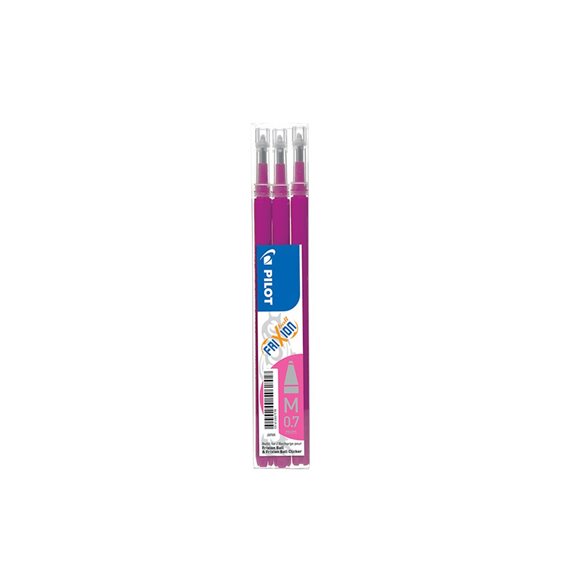 Pilot Ανταλλακτικό Frixion Ball 0.7mm Ροζ 3τεμ.