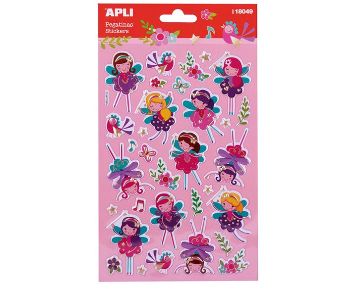 Αυτοκόλλητα Apli Metallic Fairies