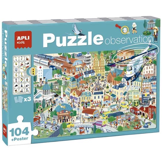 Apli Puzzle Observation City 104τμχ