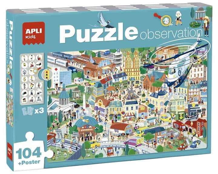 Apli Puzzle Observation City 104τμχ