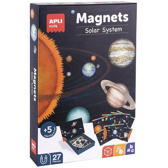 Apli Puzzle Μαγνητικό Solar System 27τμχ.
