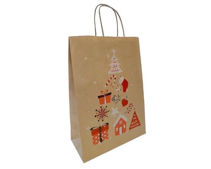 Χάρτινη Τσάντα Next 31x22x10εκ. Christmas Tree