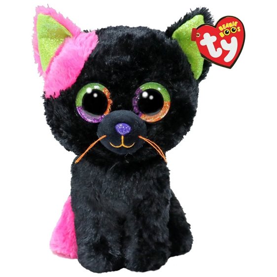 Ty Beanie Boos Licorice Χνουδωτή Γατούλα Μαύρο 15Εκ 1607-37350