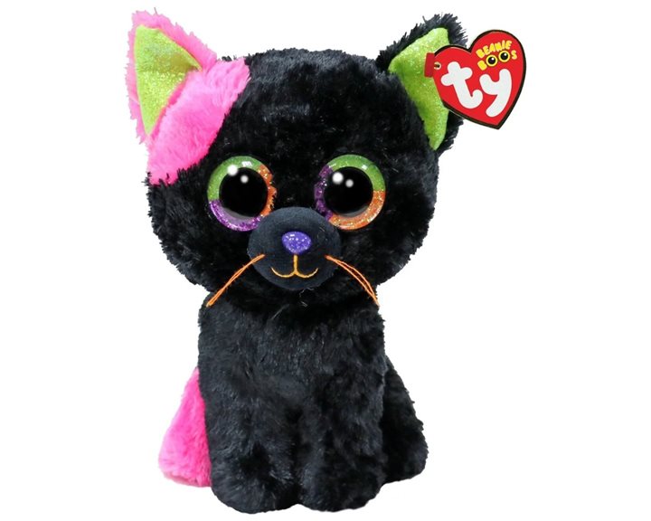 Ty Beanie Boos Licorice Χνουδωτή Γατούλα Μαύρο 15Εκ 1607-37350